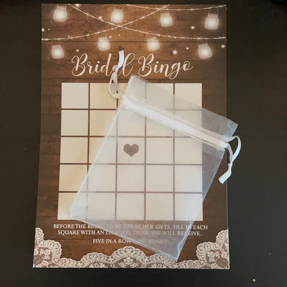 Bridal shower items
